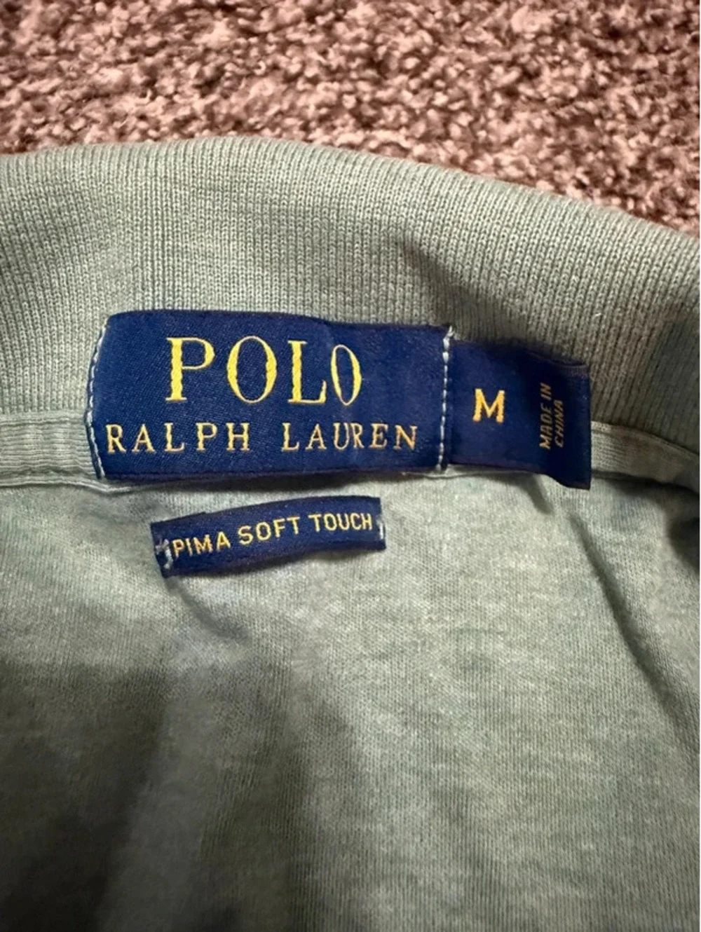 Polo Ralph Lauren men’s Pima Soft Touch polo shirt